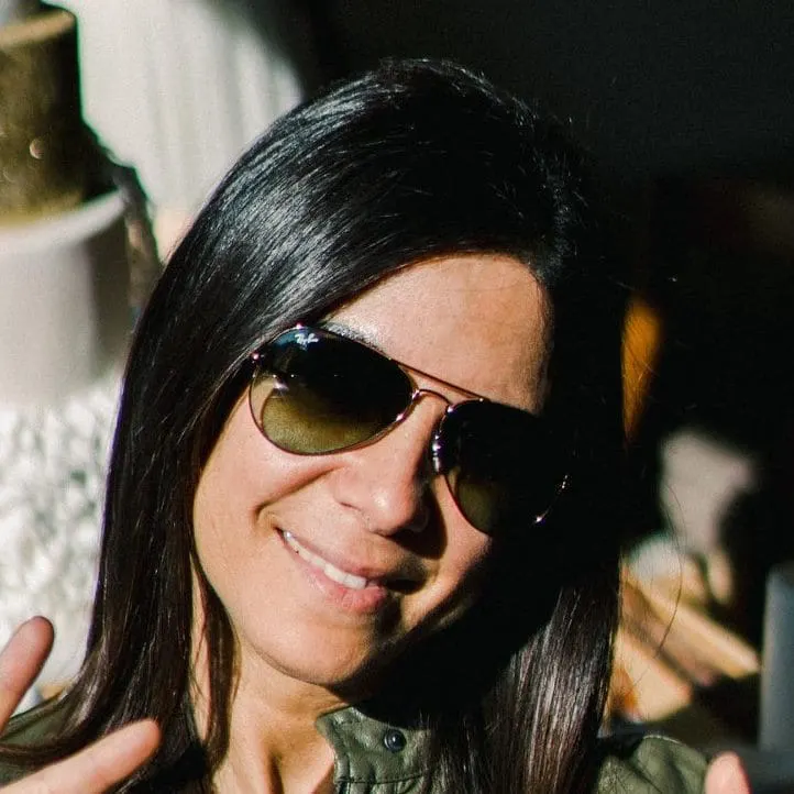 A team that lives Francina, wedding planner of our team in Rome