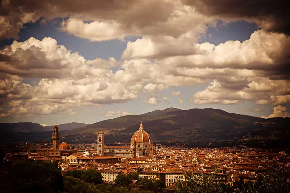 Wedding in Florence Firenze Piazzale Michelangelo ph Duccio Argentini