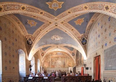 Volterra Wedding Town Hall View