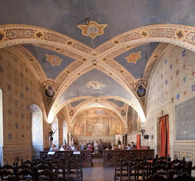 The paperwork Volterra Wedding Town Hall View